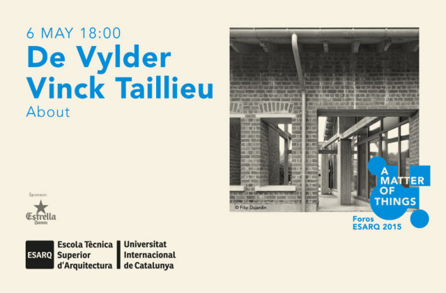 Foros Esarq’15. VYLDER VINCK TAILLIEU