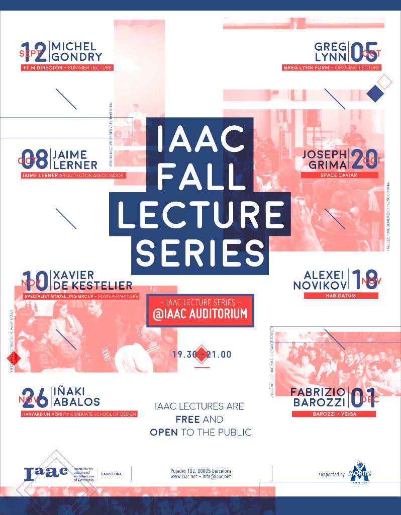 IAAC FALL LECTURES 2015