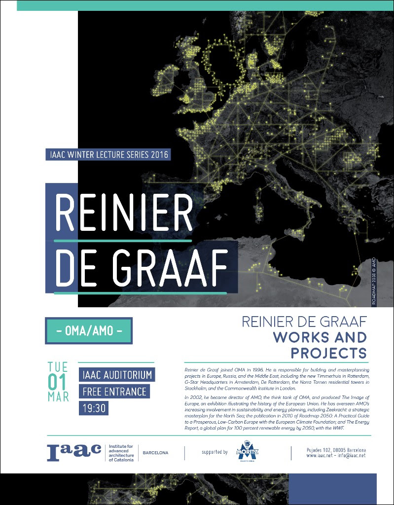 Iaac Lecture. REINIER DE GRAAF