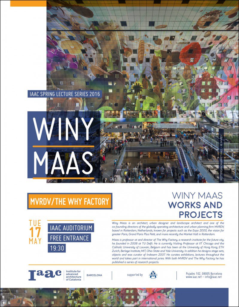 Winy Maas Iaac Spring Lecture Series 2016