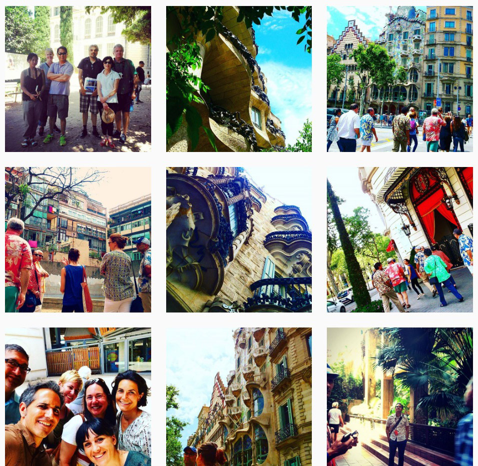 Barcelona Architecture Walks on Summer