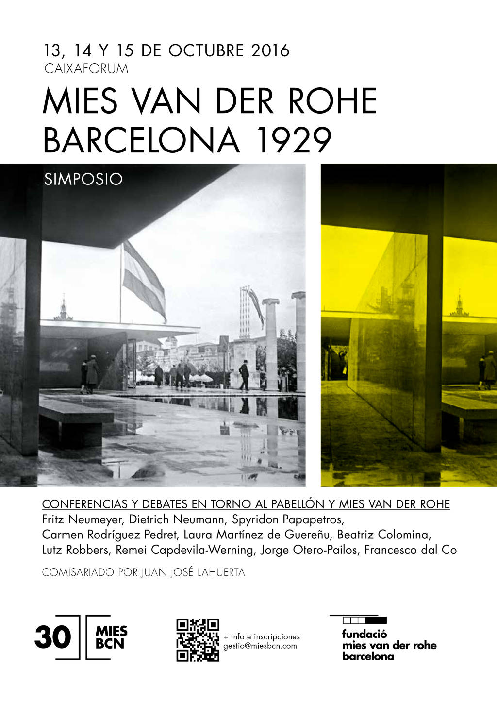 Symposium: MIES VAN DER ROHE – BARCELONA, 1929
