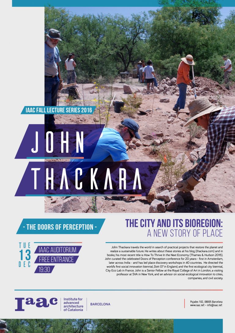 JOHN THACKARA LECTURE