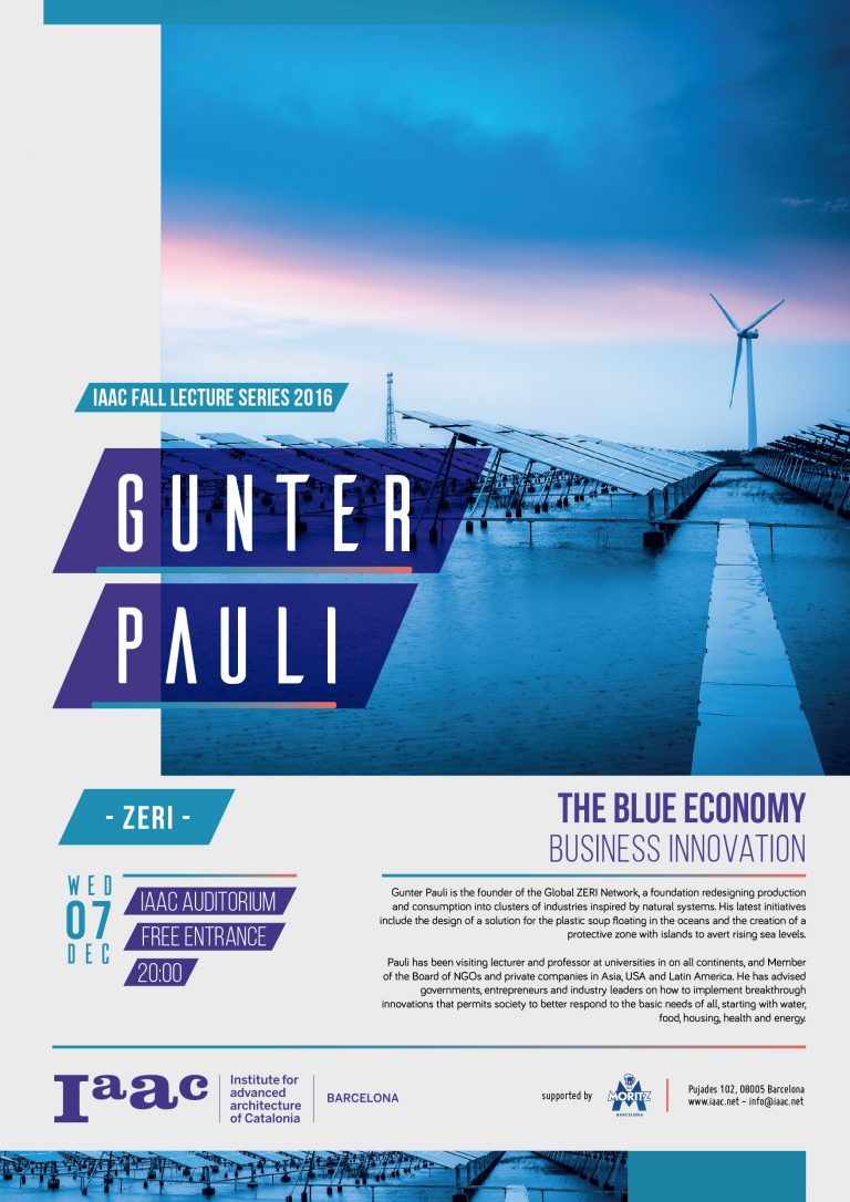 GUNTER PAULI LECTURE