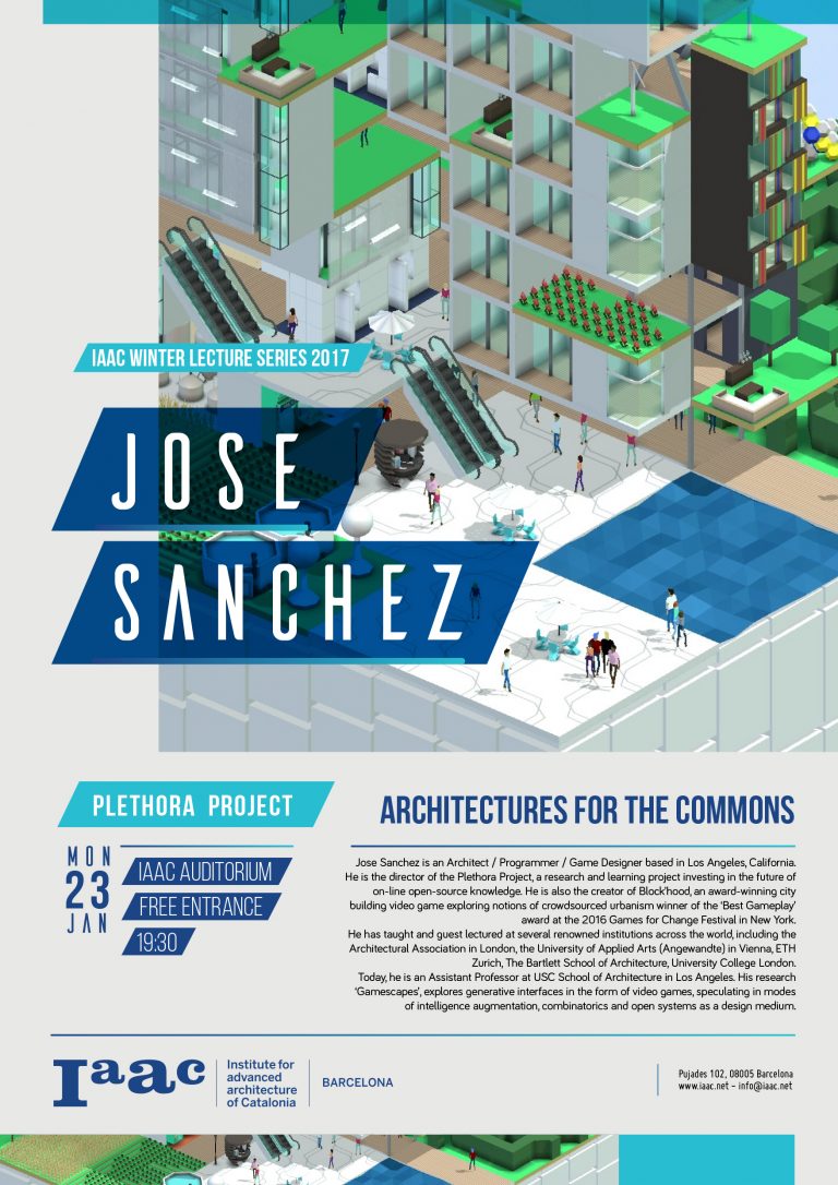 Jose Sanchez Lecture