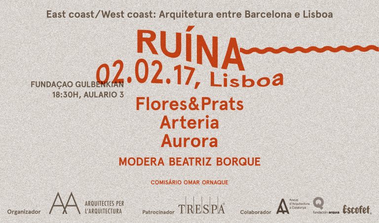 Cicle de conferències ‘EAST COAST/WEST COAST: RUÏNA