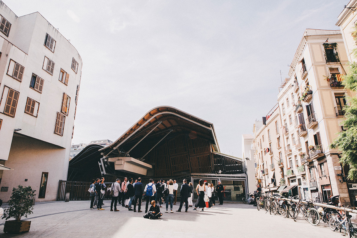 Barcelona Architecture Walks at Sleepover Event Video
