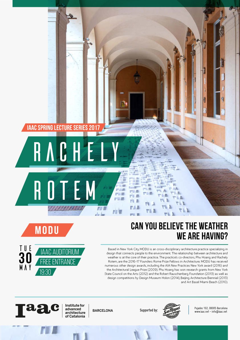 Rachely Rotem IAAC Lecture Series