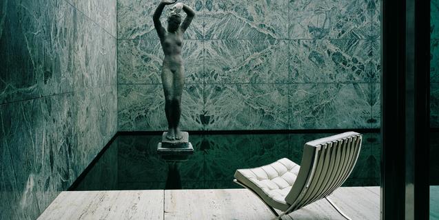 The incredible disappearing Mies van der Rohe Pavilion: Mies missing materiality