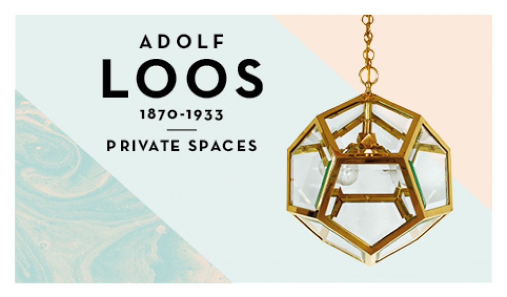 Museu del Disseny de Barcelona exhibition “Adolf Loos. Private Spaces.”