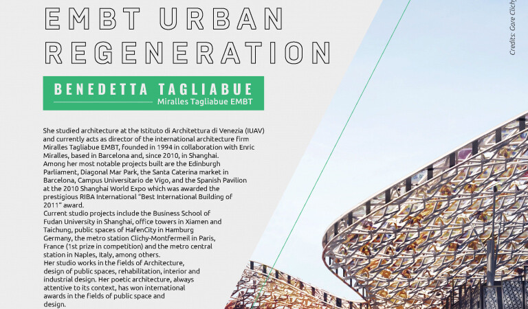 Benedetta Tagliabue at IAAC Lecture Series